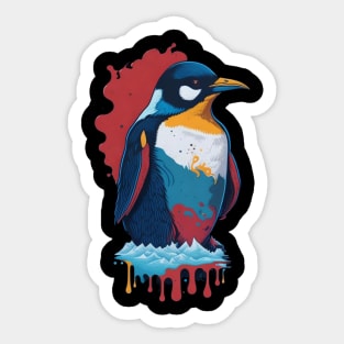 Penguin Wonderland - Where Cuteness Reigns Sticker